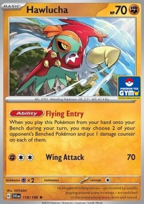 Pokemon Hawlucha  (SEA SVI 118)
