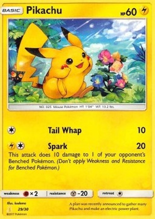 Pokemon Pikachu  (TK10 A29)