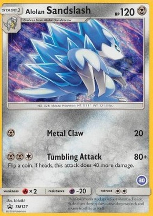 Pokemon Alolan Sandslash (TK11 SM 127)