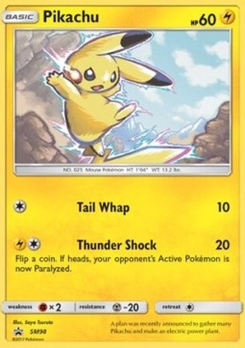 Pokemon Pikachu (SM 98)