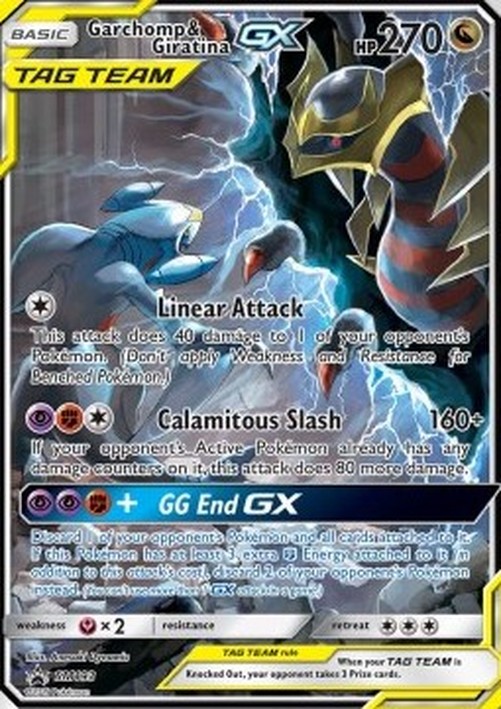 Pokemon Garchomp & Giratina GX  (SM 193)