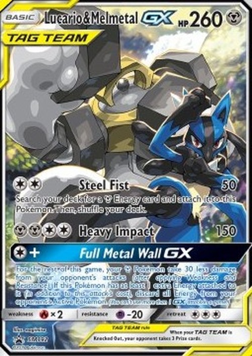 Pokemon Lucario & Melmetal GX (SM 192)