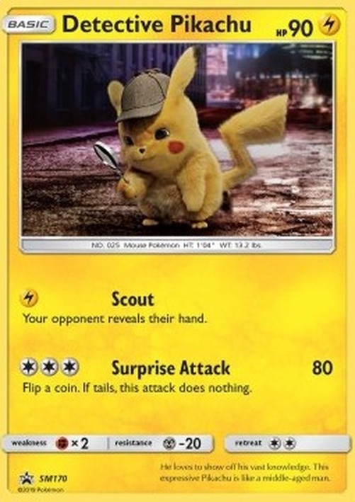 Pokemon Detective Pikachu (SM 170)