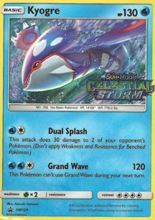 Pokemon Kyogre (SM 129)