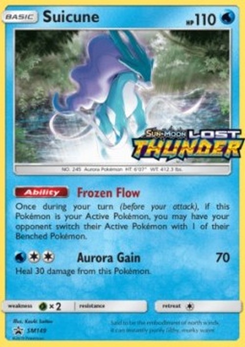 Pokemon Suicune  (SM 149)