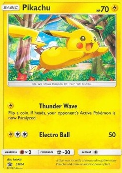 Pokemon Pikachu (SM 04)