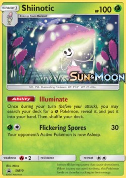 Pokemon Shiinotic (SM 10)