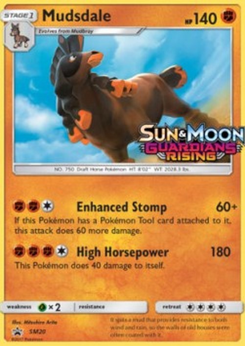 Pokemon Mudsdale (SM 20)