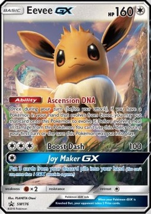 Pokemon Eevee GX (SM 176)