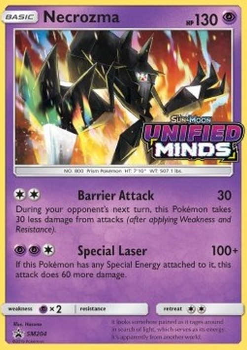 Pokemon Necrozma (SM 204)