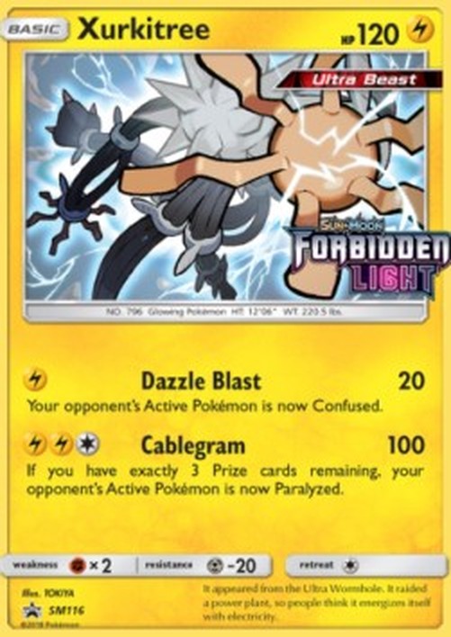 Pokemon Xurkitree  (SM 116)