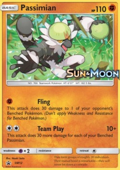 Pokemon Passimian  (SM 12)
