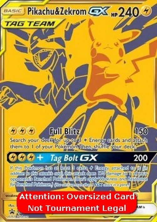 Pokemon Pikachu & Zekrom GX (SM 248)