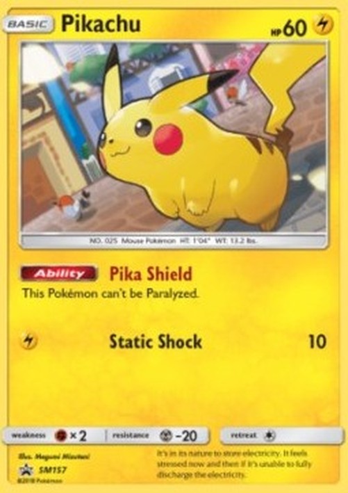 Pokemon Pikachu (SM 157)