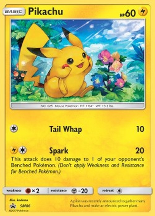 Pokemon Pikachu (SM 86)