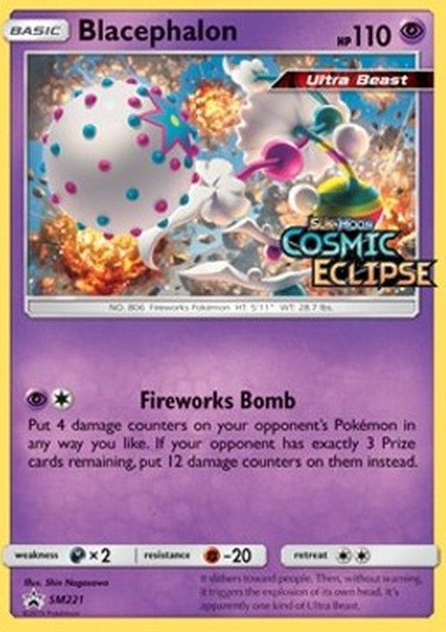 Pokemon Blacephalon (SM 221)