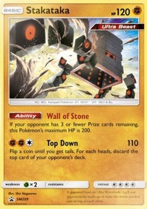 Pokemon Stakataka  (SM 209)