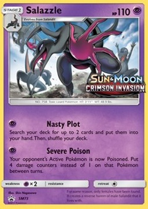 Pokemon Salazzle (SM 73)