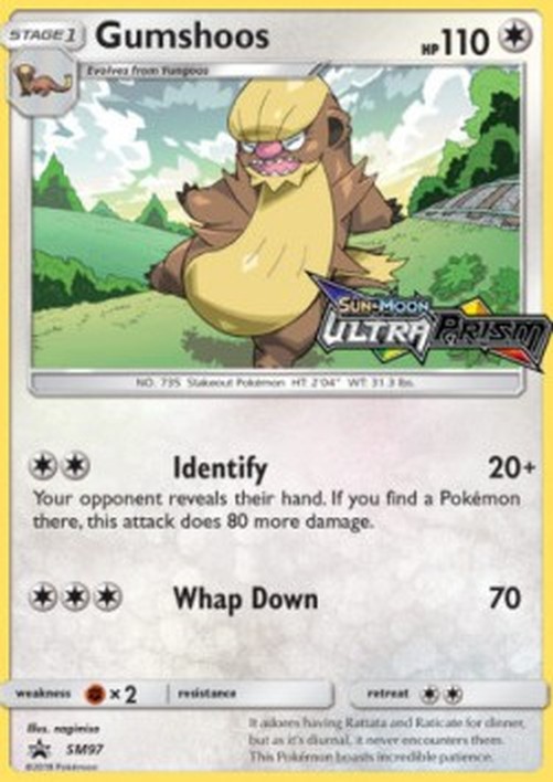 Pokemon Gumshoos  (SM 97)