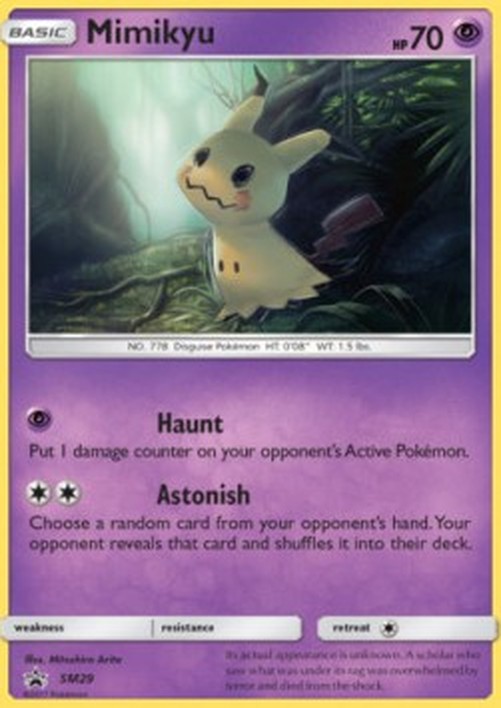 Pokemon Mimikyu  (SM 29)