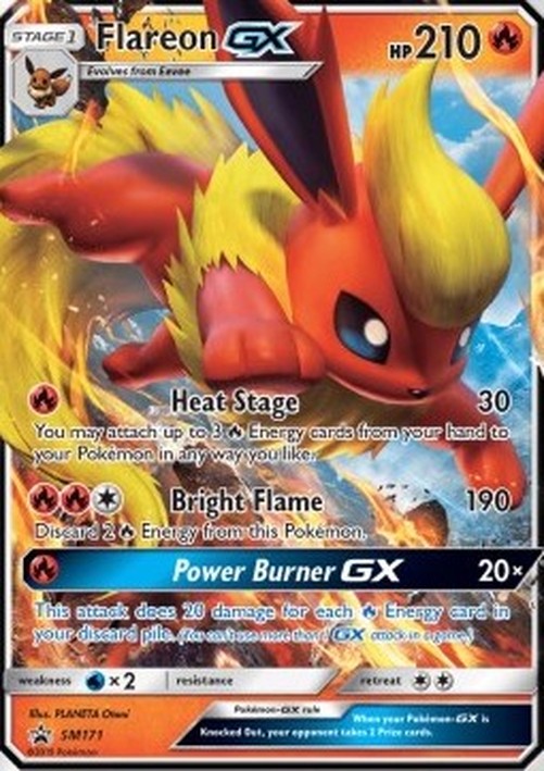 Pokemon Flareon GX  (SM 171)