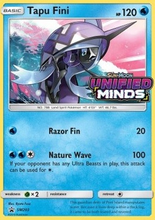 Pokemon Tapu Fini  (SM 203)