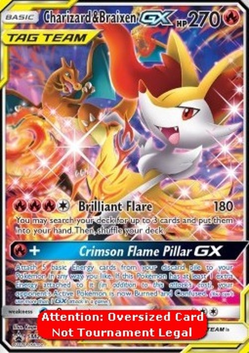 Pokemon Charizard & Braixen GX  (SM 230)