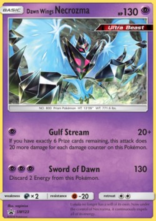 Pokemon Dawn Wings Necrozma  (SM 123)