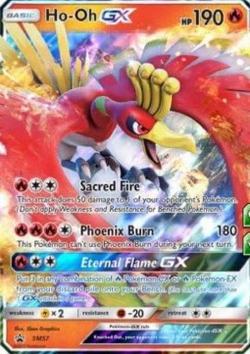 Pokemon Ho-Oh GX  (SM 57)