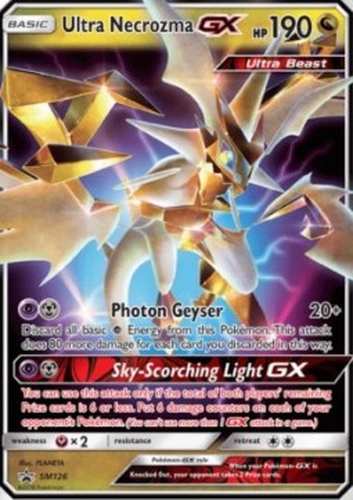 Pokemon Ultra Necrozma GX  (SM 126)