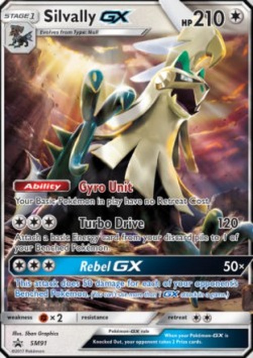 Pokemon Silvally GX  (SM 91)