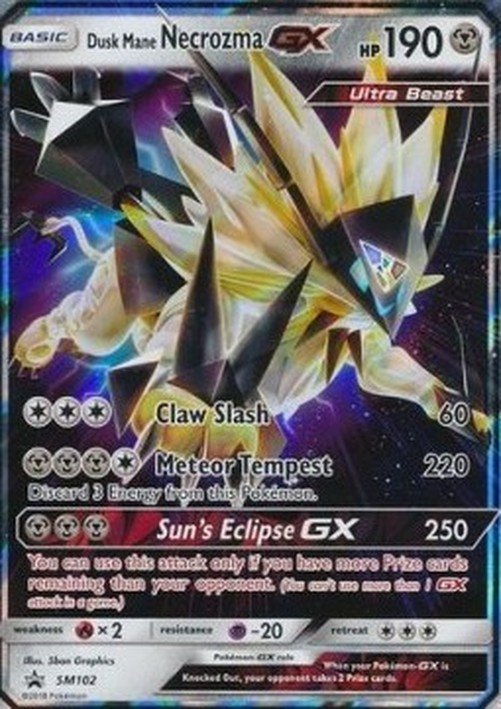 Pokemon Dusk Mane Necrozma GX (SM 102)