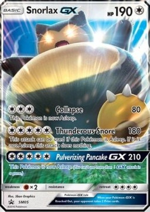 Pokemon Snorlax GX  (SM 05)