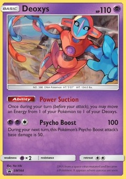 Pokemon Deoxys  (SM 164)