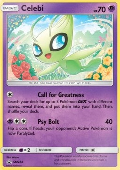 Pokemon Celebi  (SM 224)