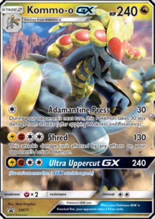 Pokemon Kommo-o GX  (SM 71)