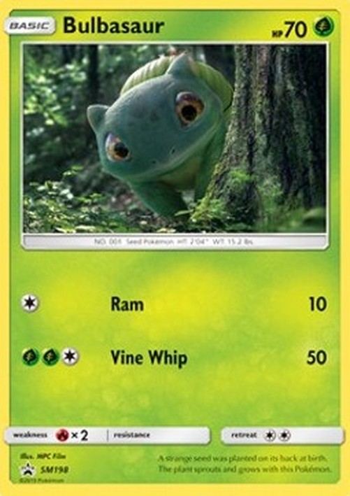 Pokemon Bulbasaur (SM 198)