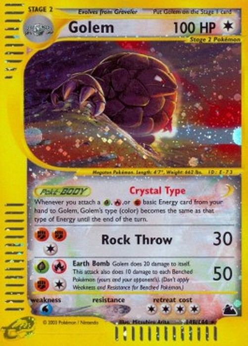 Pokemon Golem (SK 148)