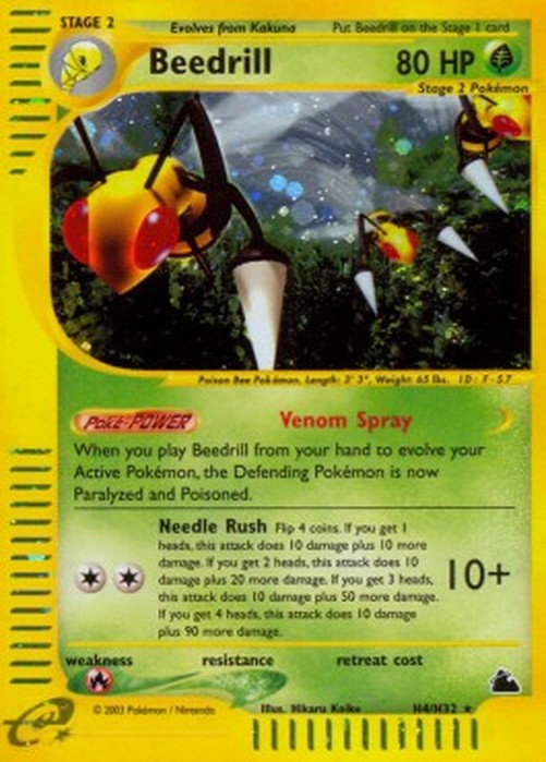 Pokemon Beedrill (SK H4)