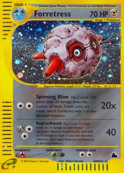 Pokemon Forretress (SK H8)