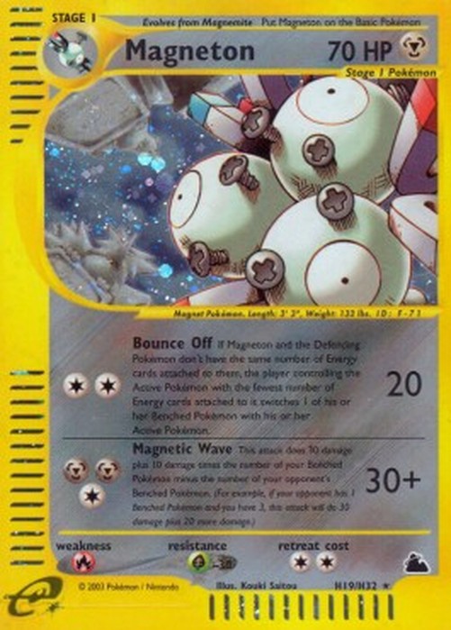 Pokemon Magneton  (SK H19)