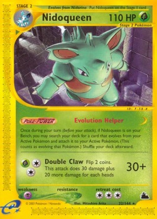 Pokemon Nidoqueen (SK 22)