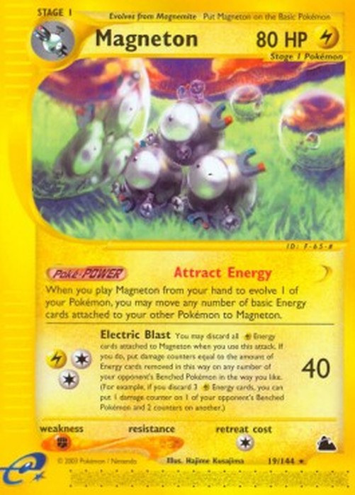 Pokemon Magneton  (SK 19)