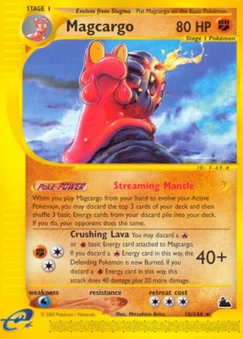 Pokemon Magcargo  (SK 18)