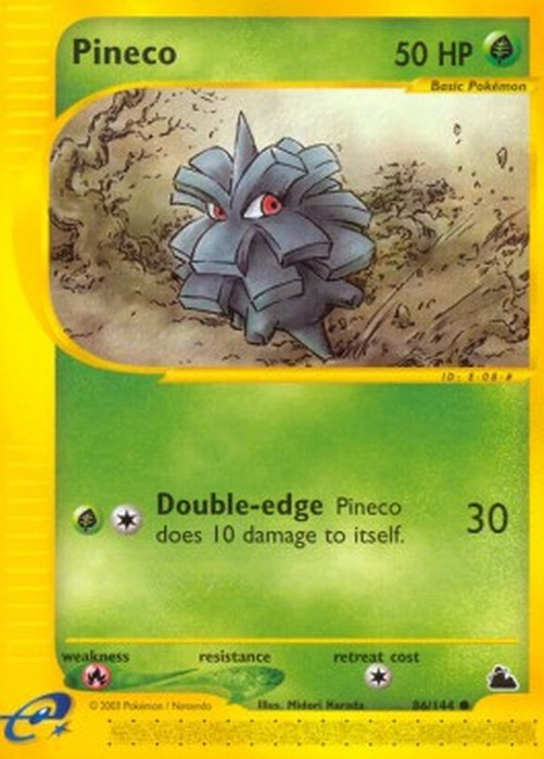 Pokemon Pineco (SK 86)
