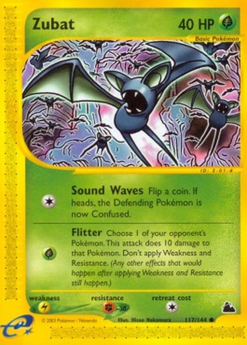 Pokemon Zubat (SK 117)
