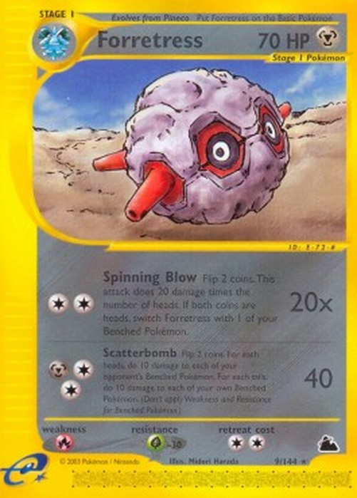 Pokemon Forretress (SK 9)
