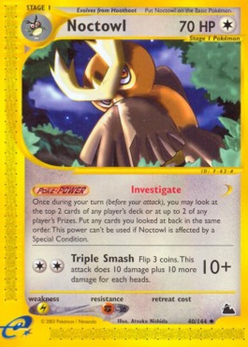 Pokemon Noctowl (SK 40)