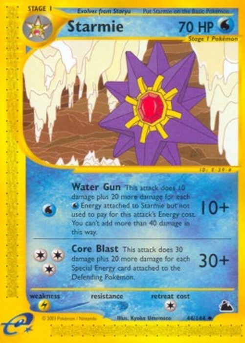 Pokemon Starmie (SK 44)
