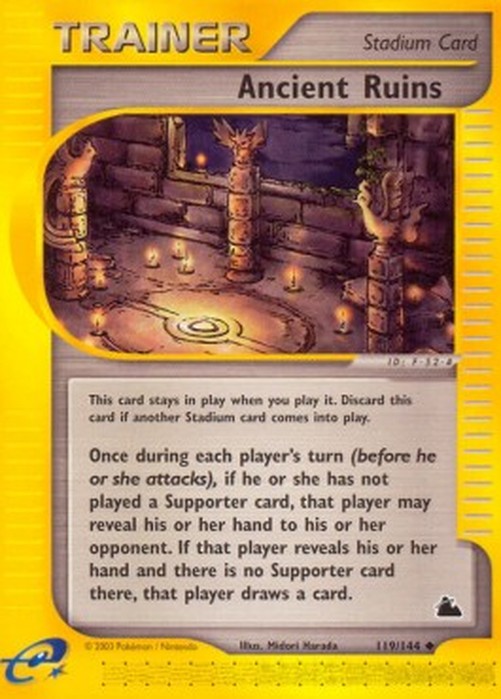 Pokemon Ancient Ruins (SK 119)